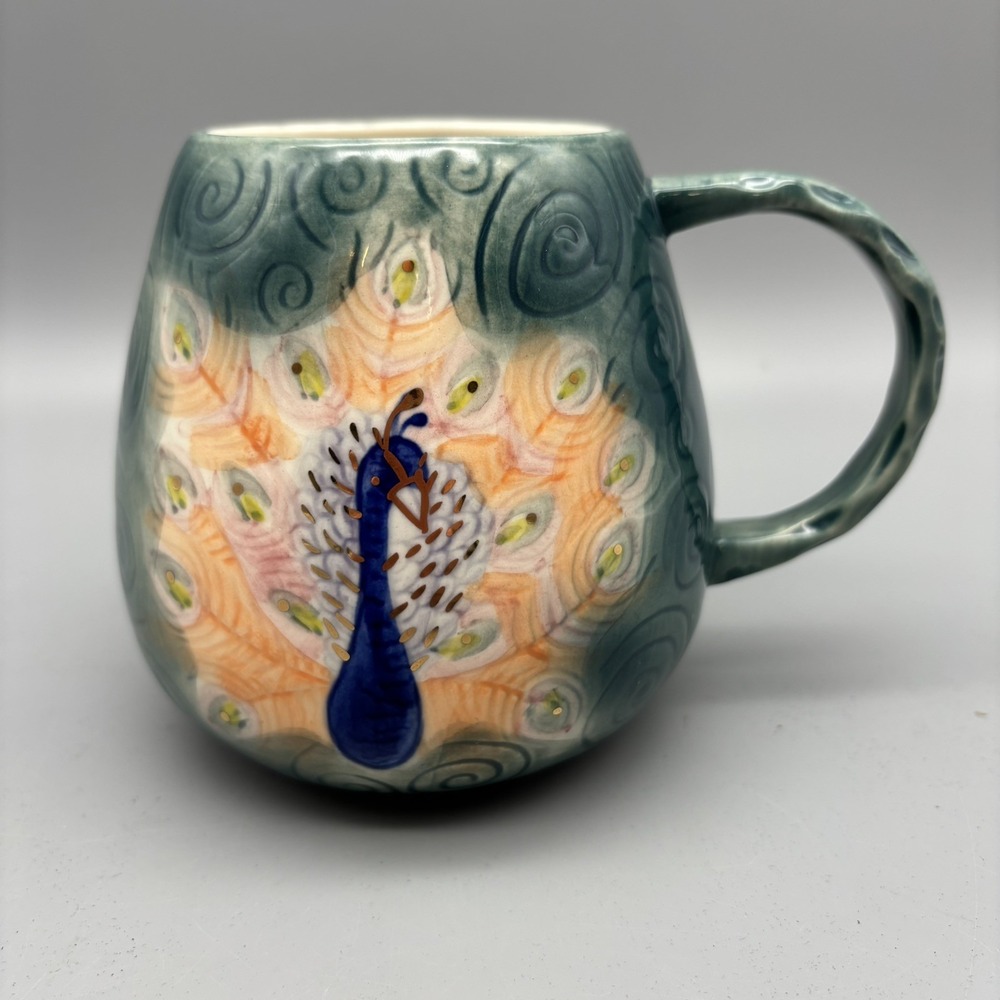 Paper Destiny Peacock Mug